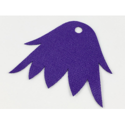 Mini Doll, Cape Cloth, 7 Points - Shiny Spongy Stretchable Fabric