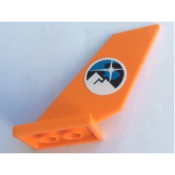 Tail Shuttle with Arctic Logo Pattern on Both Sides (Stickers) - Set 60193 Tail Shuttle with Arctic Logo Pattern on Both Sides (Stickers) - Set 60193