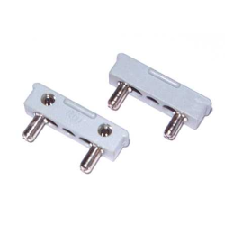 Electric, Connector, 2-Way Male Squared Wide Short Electric, Connector, 2-Way Male Squared Wide Short