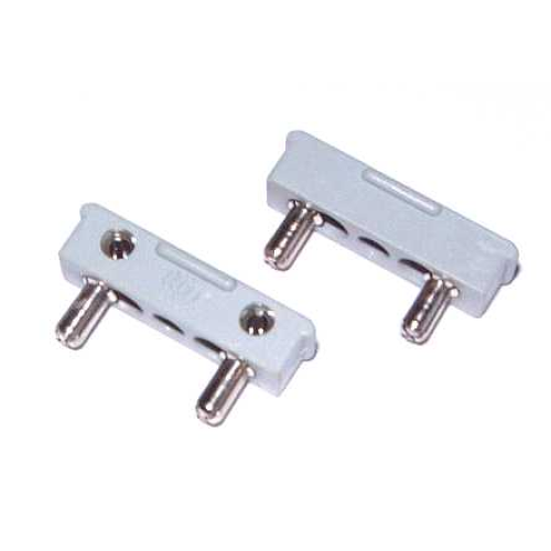 Деталь LEGO 2775c01 Electric, Connector, 2-Way Male Squared Wide Short