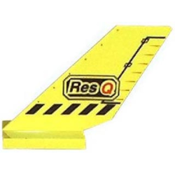 Tail Shuttle with Res-Q and Black Lines Pattern