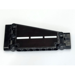 Technic, Panel Plate 5 x 11 x 1 Tapered with White Broken Stripe Pattern Side A (Sticker) - Set 42081 Technic, Panel Plate 5 x 11 x 1 Tapered with White Broken Stripe Pattern Side A (Sticker) - Set 42081