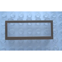 Modulex, Window 1 x 5 x 2 with Brown Border Pattern