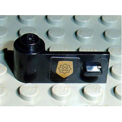 Door 1 x 3 x 1 Left with World City Gold Police Badge Pattern (Sticker) - Set 7032 Door 1 x 3 x 1 Left with World City Gold Police Badge Pattern (Sticker) - Set 7032