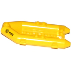 Boat, Rubber Raft, Small with Fire Badge and '92194' Pattern on Both Sides (Stickers) - Set 60109 Boat, Rubber Raft, Small with Fire Badge and '92194' Pattern on Both Sides (Stickers) - Set 60109