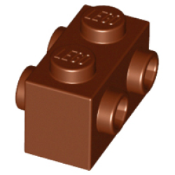 Brick, Modified 1 x 2 with Studs on 2 Sides