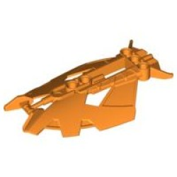 Bionicle Panel / Shield (Axalara T9) - Orange Bionicle Panel / Shield (Axalara T9) - Orange
