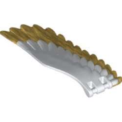 Eagle Wing - Right with Gold Feathers Pattern Eagle Wing - Right with Gold Feathers Pattern