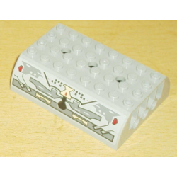 Slope, Curved 6 x 8 x 2 Double with Millennium Falcon Circuitry Pattern on Both Sides (Stickers) - Set 4504 Slope, Curved 6 x 8 x 2 Double with Millennium Falcon Circuitry Pattern on Both Sides (Stickers) - Set 4504