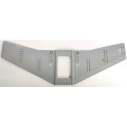 Wing Plate 20 x 56 with 6 x 10 Cutout and No Holes with Vents and Filler Cap Pattern (Stickers) - Set 3182