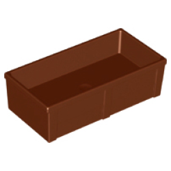 Duplo Animal Accessory Feeding Trough 2 x 4 x 1 with Straight Sides Duplo Animal Accessory Feeding Trough 2 x 4 x 1 with Straight Sides