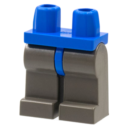 Деталь LEGO 970c10 Hips and Dark Gray Legs