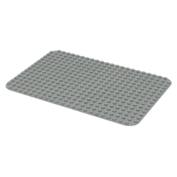 Duplo, Baseplate 16 x 24 - Light Gray Duplo, Baseplate 16 x 24 - Light Gray
