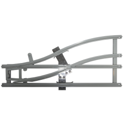 Train, Track 4.5V Switch Point Left with Dark Gray Ties Train, Track 4.5V Switch Point Left with Dark Gray Ties