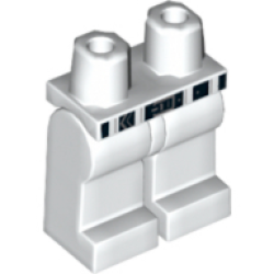 Hips and Legs with Black Belt, Silver Buckle, and 4 Wide Belt Loops Pattern Hips and Legs with Black Belt, Silver Buckle, and 4 Wide Belt Loops Pattern