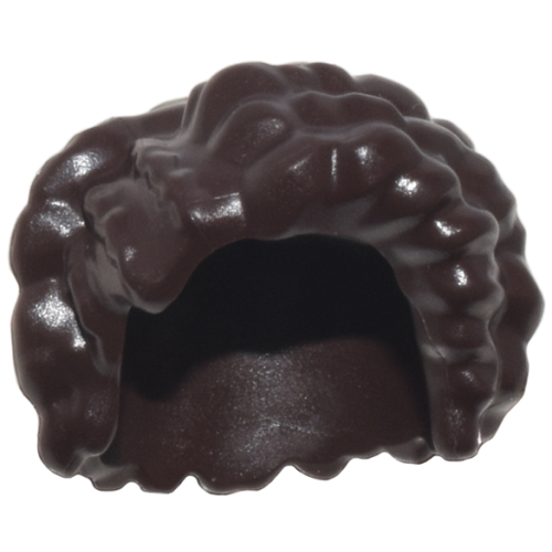 Деталь LEGO 2644 Mini Doll, Hair Friends Short with Curls and Corn Rows