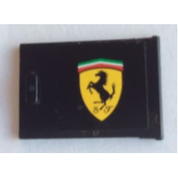Container, Cupboard 2 x 3 x 2 Door with Ferrari Logo Pattern Right (Sticker) - Set 8144