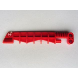 Bionicle Weapon Aero Slicer with White Exclamation Mark and Black Faded Pattern Right Side (Sticker) - Set 7701 Bionicle Weapon Aero Slicer with White Exclamation Mark and Black Faded Pattern Right Side (Sticker) - Set 7701