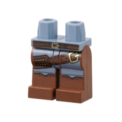 Hips and Reddish Brown Legs with Chaps and Belts Pattern Hips and Reddish Brown Legs with Chaps and Belts Pattern