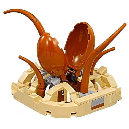 Деталь LEGO spa0017 Sarlacc - Set 75174 - Brick Built