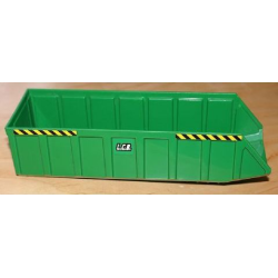 Vehicle, Tipper Bed 24 x 7 with 'L.C.B.' and Black and Yellow Danger Stripes Pattern on Both Sides (6 Stickers) - Set 7998 Vehicle, Tipper Bed 24 x 7 with 'L.C.B.' and Black and Yellow Danger Stripes Pattern on Both Sides (6 Stickers) - Set 7998