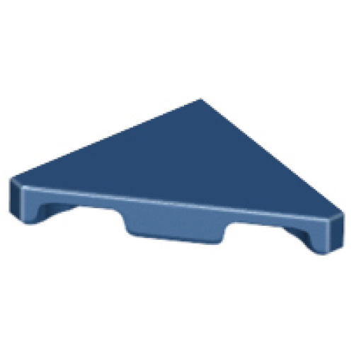 Деталь LEGO 35787 Tile, Modified 2 x 2 Triangular - Dark Blue