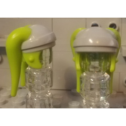 Minifigure, Headgear Headdress SW Twi'lek and Light Bluish Gray Pattern