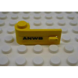 Door 1 x 3 x 1 Left with 'ANWB' Pattern (Sticker) - Set 1590-2