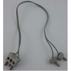 Electric, Wire 12V / 4.5V with 2 Leads, 28 Studs Long with 2 Light Gray Electric, Connector, 1-Way Male Squared Narrow Long with Center Post Electric, Wire 12V / 4.5V with 2 Leads, 28 Studs Long with 2 Light Gray Electric, Connector, 1-Way Male Squared Narrow Long with Center Post