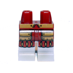 Hips and Light Bluish Gray Legs with Gold Belt and Armor Pattern Hips and Light Bluish Gray Legs with Gold Belt and Armor Pattern