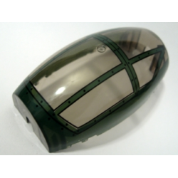 Windscreen 10 x 6 x 3 Bubble Canopy Double Tapered with Dark Green Cockpit Cover Pattern Windscreen 10 x 6 x 3 Bubble Canopy Double Tapered with Dark Green Cockpit Cover Pattern