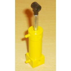 Pneumatic Cylinder with 2 Inlets Medium (48mm) with Yellow Top Pneumatic Cylinder with 2 Inlets Medium (48mm) with Yellow Top