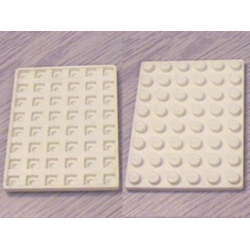 Plate 6 x 8 with Waffle Bottom