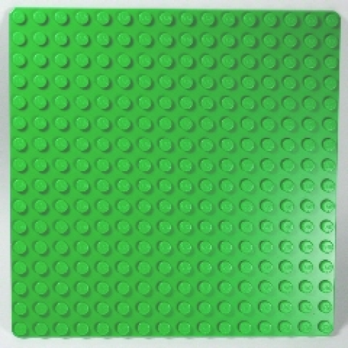 Деталь LEGO 3867 Baseplate 16 x 16 - Green