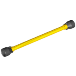 Hose, Flexible 8.5L with Black Tabbed Ends Hose, Flexible 8.5L with Black Tabbed Ends