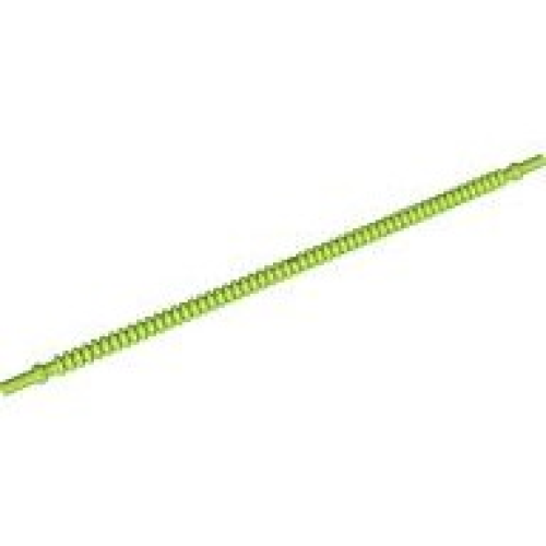 Деталь LEGO 57539 Hose, Flexible Ribbed with 8mm Ends 19L / 15.2cm - Lime