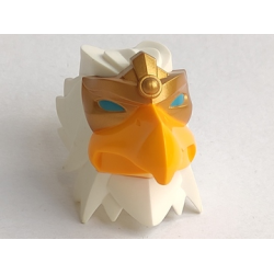 Large Figure Head Modified Chima Eagle with Gold Beak Pattern