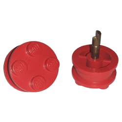 Wheel with 4 Studs and Axle Cam for Motor Wheel with 4 Studs and Axle Cam for Motor