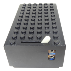 Electric 4.5V Battery Box 6 x 11 x 3 1/3 Type III for 1-Prong & 2-Prong Connectors Electric 4.5V Battery Box 6 x 11 x 3 1/3 Type III for 1-Prong & 2-Prong Connectors
