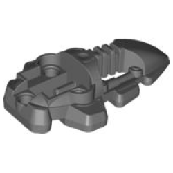 Bionicle Foot Rahkshi - Dark Bluish Gray