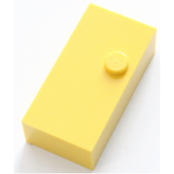 Brick, Braille 2 x 4 with 1 Stud (dots-5 ⠐) Brick, Braille 2 x 4 with 1 Stud (dots-5 ⠐)