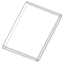 Glass for Window 4 x 4 x 3 Roof - Trans-Clear Glass for Window 4 x 4 x 3 Roof - Trans-Clear
