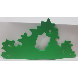 Foam Scala Bush 23 x 12 with Cutout and 5 Holes