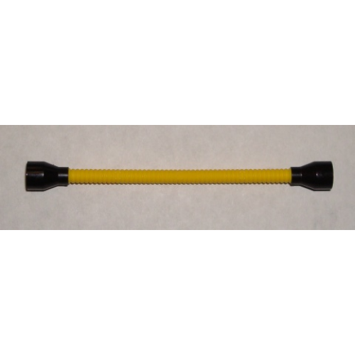Деталь LEGO 73590c03b Hose, Flexible 8.5L with Black Tabless Ends Fixed