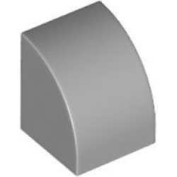 Slope, Curved 1 x 1 - Light Bluish Gray