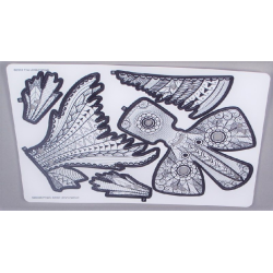 Plastic Skin Ink Koi Sheet 1 of 2 for Set 81003-1