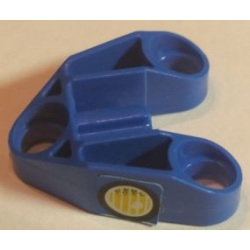 Technic, Pin Connector 3 x 3 with Axle with Headlight Pattern Model Right Side (Sticker) - Set 8238 Technic, Pin Connector 3 x 3 with Axle with Headlight Pattern Model Right Side (Sticker) - Set 8238