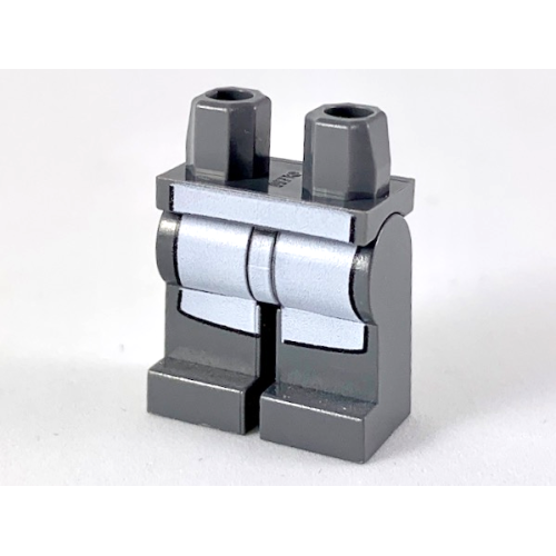 Деталь LEGO 970c00pb0297 Hips and Legs with White Apron Pattern