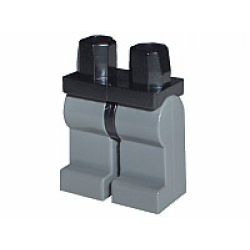 Hips and Dark Bluish Gray Legs