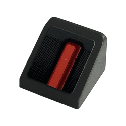 Slope 30 1 x 1 x 2/3 with Red Taillight with Black Outline Pattern Model Left Side (Sticker) - Set 42126